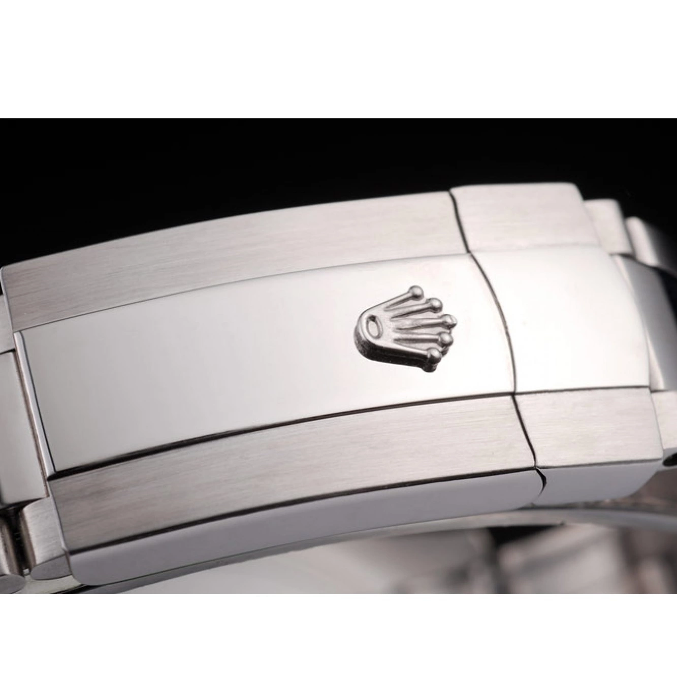 Aaa fake watches Steel 98086 Stainless Explorer Polished White Dial Rolex 0725
